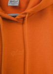 Изображение Оранжевое женское худи с классическим лого