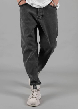 Джинсы прямые по всей длине серые MFStore Изображение Джинсы прямые по всей длине серые MFStore