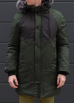 Зимняя куртка парка мужская хаки водоотталкивающая Taranis Изображение Зимняя куртка парка мужская хаки водоотталкивающая Taranis