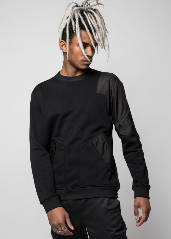 Свитшот мужской черный Такеда Изображение Свитшот мужской черный Такеда