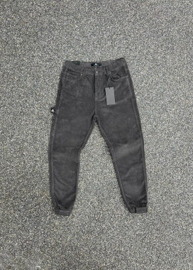 Стильні джогери з велюру сірі MFStore Изображение Стильні джогери з велюру сірі MFStore