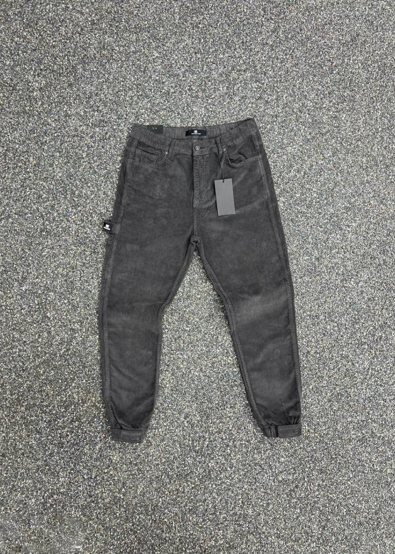 Стильні джогери з велюру сірі MFStore Изображение Стильні джогери з велюру сірі MFStore