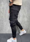 Изображение Джоггери чоловічі з боковими кишенями чорні MFStore