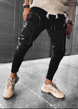 Джинсы с большими накладными карманами на молниях MFStore Изображение Джинсы с большими накладными карманами на молниях MFStore