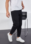 Джоггери чорні зі вставками над колінами MFStore Изображение Джоггери чорні зі вставками над колінами MFStore