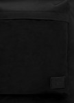 Изображение Большой рюкзак ролл-топ черного цвета с внешним карманом