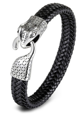 Браслет Snake кожа черный Fashion Изображение Браслет Snake кожа черный Fashion