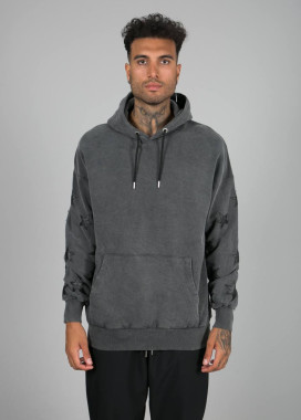 Худі оверсайз з нашивками сіре MFStore Изображение Худі оверсайз з нашивками сіре MFStore