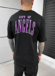 Футболка мужская оверсайз city of angels черная MFStore Изображение Футболка мужская оверсайз city of angels черная MFStore