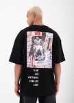 Футболка оверсайз с арт принтом али черная MFStore Изображение Футболка оверсайз с арт принтом али черная MFStore
