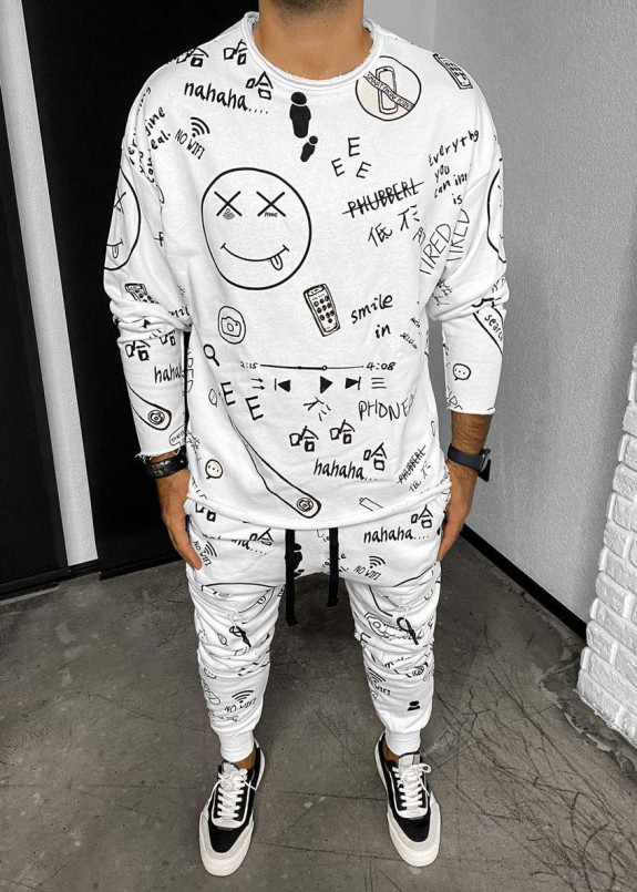 Костюм Smile белый MFStore Изображение Костюм Smile белый MFStore