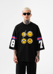Футболка оверсайз зі смайлами MFStore Изображение Футболка оверсайз зі смайлами MFStore