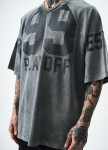 Футболка виварена оверсайз світло-сіра з принтом 99 MFStore Изображение Футболка виварена оверсайз світло-сіра з принтом 99 MFStore
