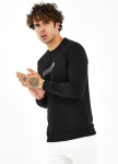 Изображение Кофта мужская базовая с матовым принтом на груди MFStore