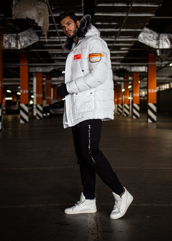 Куртка с логотипом на рукаве MFStore Изображение Куртка с логотипом на рукаве MFStore