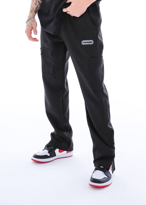 Штани чоловічі прямі з розрізами знизу MFStore Изображение Штани чоловічі прямі з розрізами знизу MFStore