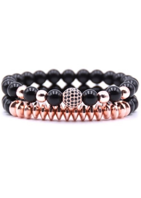 Комплект браслетов розовое золото Sparkling Изображение Комплект браслетов розовое золото Sparkling