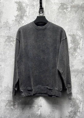 Світшот вільного крою виварений темний бетон MFStore Изображение Світшот вільного крою виварений темний бетон MFStore