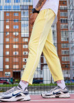 Cпортивные штаны мужские желтые Кейдж Tur streetwear Изображение Cпортивные штаны мужские желтые Кейдж Tur streetwear