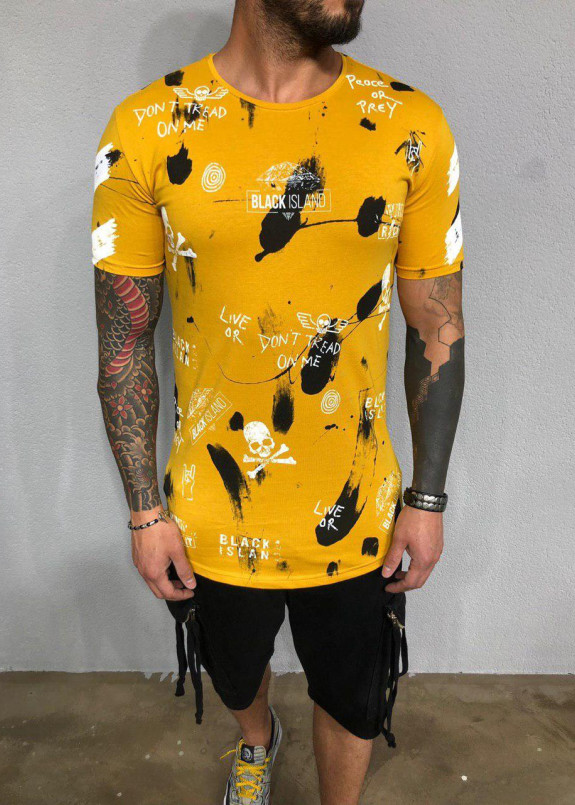 Футболка с черепом и стрелками Mfstore Изображение Футболка с черепом и стрелками Mfstore