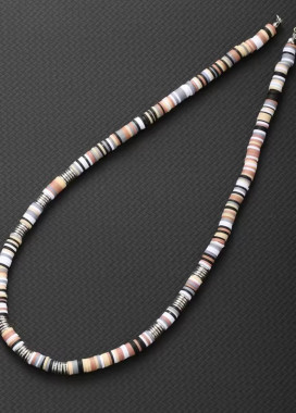 Стильний ланцюжок на шию декорований полімерами різнокольоровий MFStore Изображение Стильний ланцюжок на шию декорований полімерами різнокольоровий MFStore