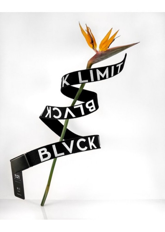 Изображение Ремень с лого черный