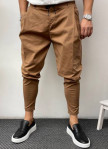 Стильні чоловічі брюки коричневі MFStore Изображение Стильні чоловічі брюки коричневі MFStore