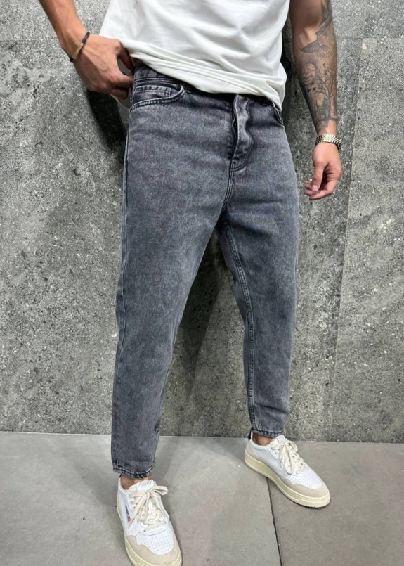 Джинси mom чоловічі сірі MFStore Изображение Джинси mom чоловічі сірі MFStore