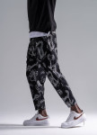 Штани вільного крою з малюнками драконів чорні MFStore Изображение Штани вільного крою з малюнками драконів чорні MFStore