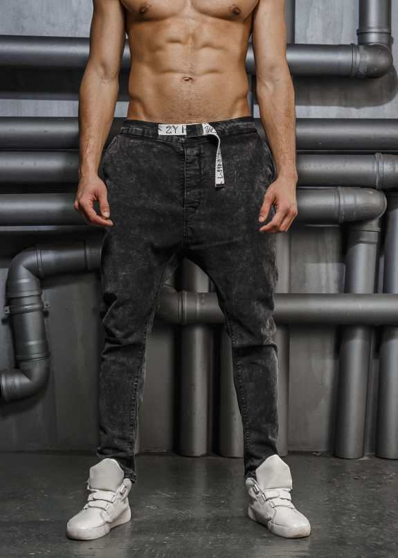 Джинсы с поясом Mfstore Изображение Джинсы с поясом Mfstore