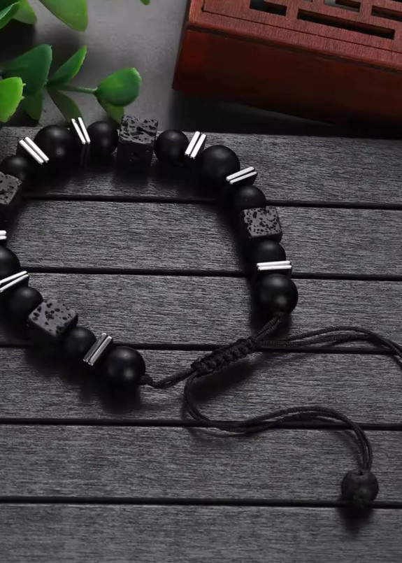 Браслет з каменю комбінований матовий MFStore Изображение Браслет з каменю комбінований матовий MFStore