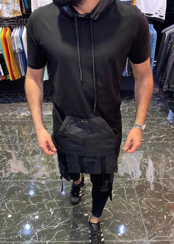 Удлиненная безрукавка с карманом MFStore Изображение Удлиненная безрукавка с карманом MFStore