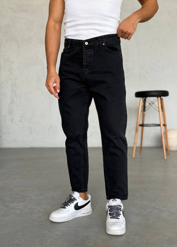 Джинси мом чорні базові MFStore Изображение Джинси мом чорні базові MFStore