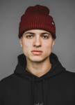 Шапка классик бордовая Изображение Шапка классик бордовая