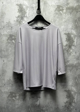 Футболка кімоно виварена лілова MFStore Изображение Футболка кімоно виварена лілова MFStore