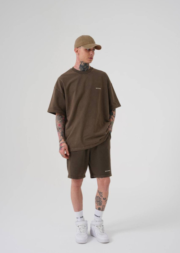 Костюм оверсайз коричневий вілного крою літній MFStore Изображение Костюм оверсайз коричневий вілного крою літній MFStore