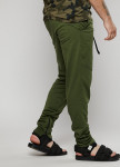 Изображение Мужские зеленые спортивные штаны на манжетах ThePARA