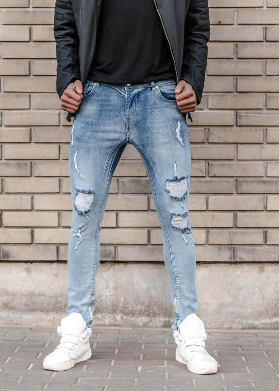 Джинсы с молниями снизу Mfstore Изображение Джинсы с молниями снизу Mfstore