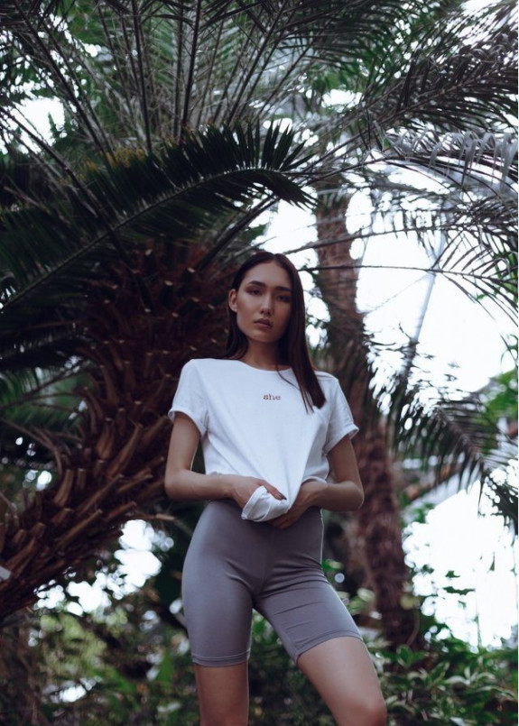 Велосипедки - серые She Black Limit Изображение Велосипедки - серые She Black Limit