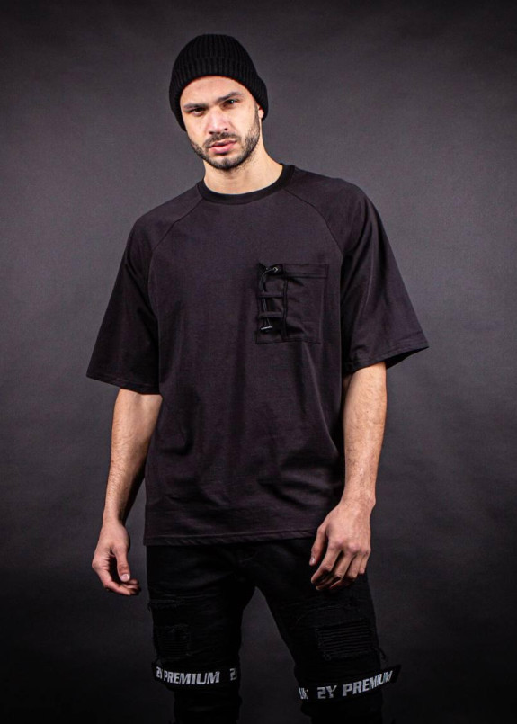 Футболка с карманом на затяжке MFStore Изображение Футболка с карманом на затяжке MFStore