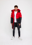 Куртка чоловіча двокольорова червона MFStore Изображение Куртка чоловіча двокольорова червона MFStore