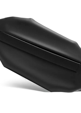 Стильна багатофункціональна сумка-бананка матова чорна MFStore Изображение Стильна багатофункціональна сумка-бананка матова чорна MFStore