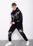 Костюм спортивный оверсайз с текстом и принтами MFStore Изображение Костюм спортивный оверсайз с текстом и принтами MFStore