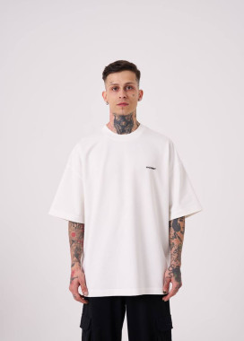 Футболка оверсайз біла базова MFStore Изображение Футболка оверсайз біла базова MFStore