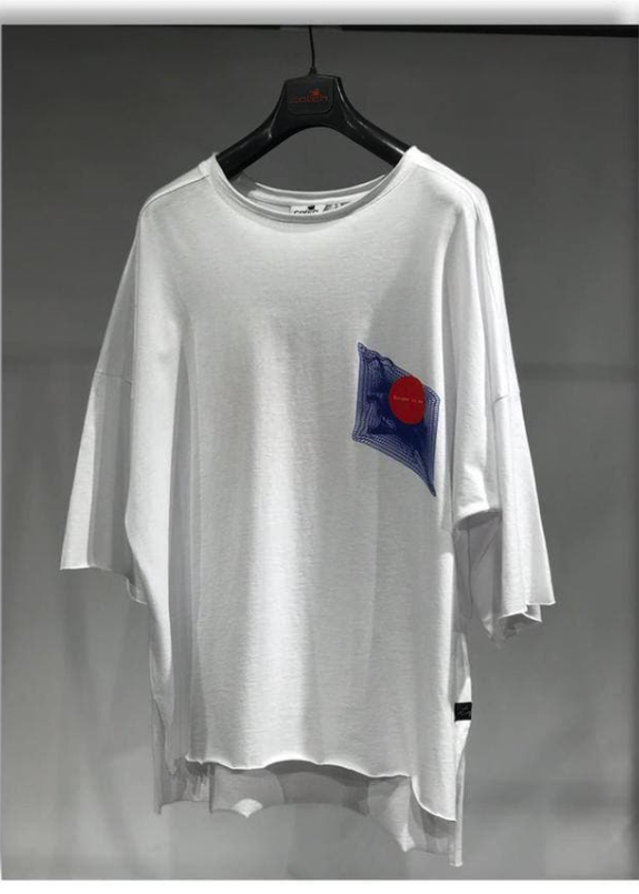 Футболка белая круг FUTURE IS NOW MFStore Изображение Футболка белая круг FUTURE IS NOW MFStore