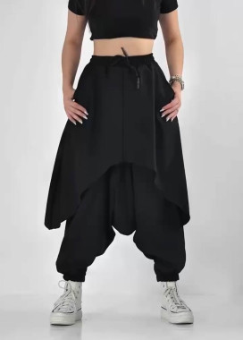 Штани дизайнерські унісекс вільного крою чорні MFStore Изображение Штани дизайнерські унісекс вільного крою чорні MFStore