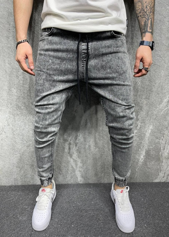 Джинсы с черным шнуром MFStore Изображение Джинсы с черным шнуром MFStore