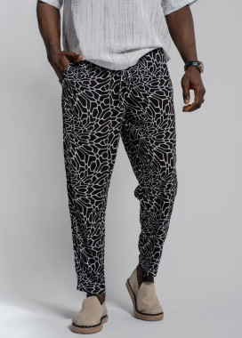 Штани вільного крою з малюнком MFStore Изображение Штани вільного крою з малюнком MFStore