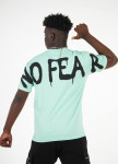 Футболка оверсайз no fear чоловіча ментолова MFStore Изображение Футболка оверсайз no fear чоловіча ментолова MFStore