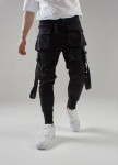 Джогери карго чоловічі з лампасами чорні MFStore Изображение Джогери карго чоловічі з лампасами чорні MFStore